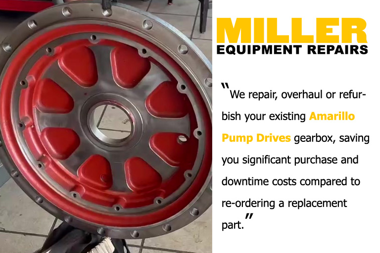 amarillo pump drives gearbox rebuild