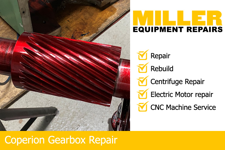 coperion gearbox repair