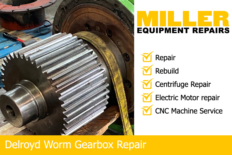 delroyd worm gearbox repair