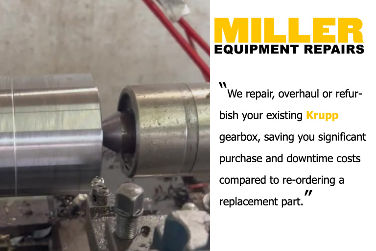 krupp gearbox rebuild