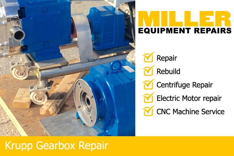 krupp gearbox repair