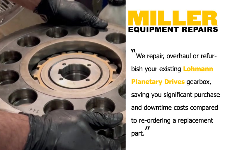 lohmann planetary drives gearbox rebuild
