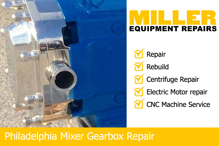 philadelphia mixer gearbox repair