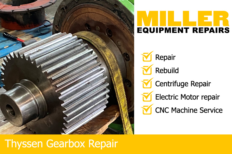 thyssen gearbox repair